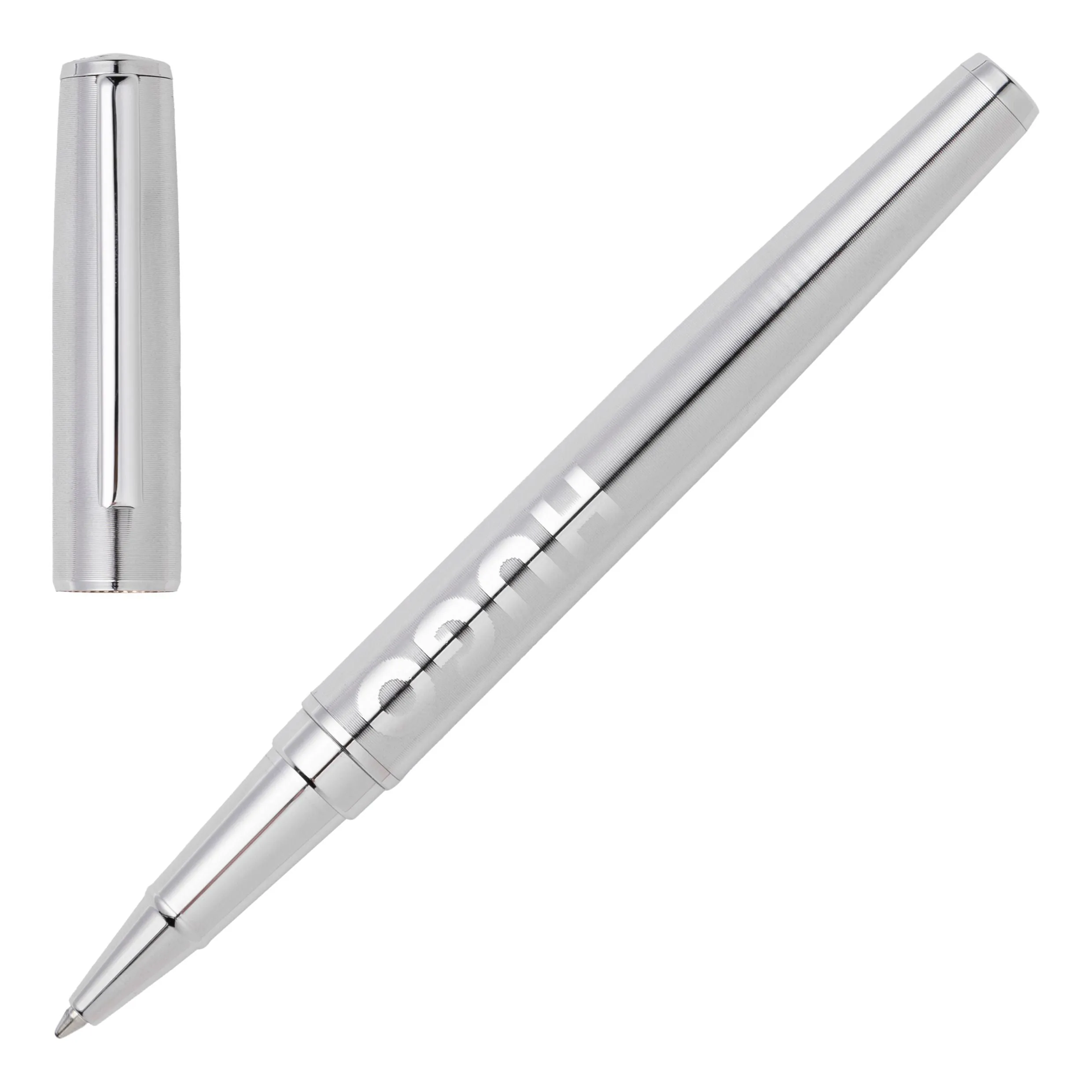 HUGO BOSS HSH2095B-Rollerball pen Label Chrome